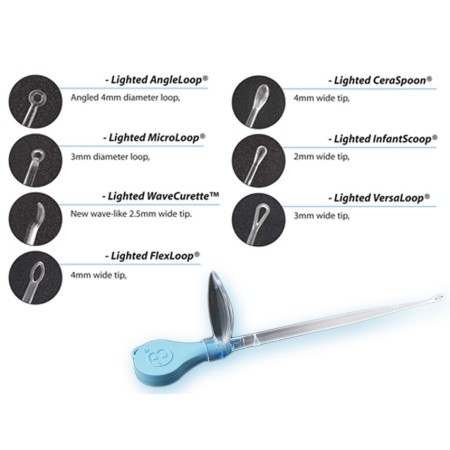 GIMA ASSORTIMENTO BIONIX CURETTE AURICOLARI ILLUMINATE