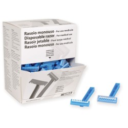 GIMA RASOIO MONOUSO MONOLAMA NON STERILE PER TRICOTOMIA  (CONF. 100 PZ.)