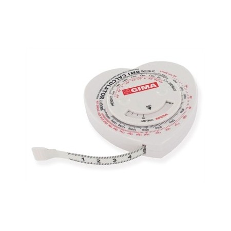 GIMA KIT METRO CON CALCOLATORE IMC + PLICOMETRO FAT-1
