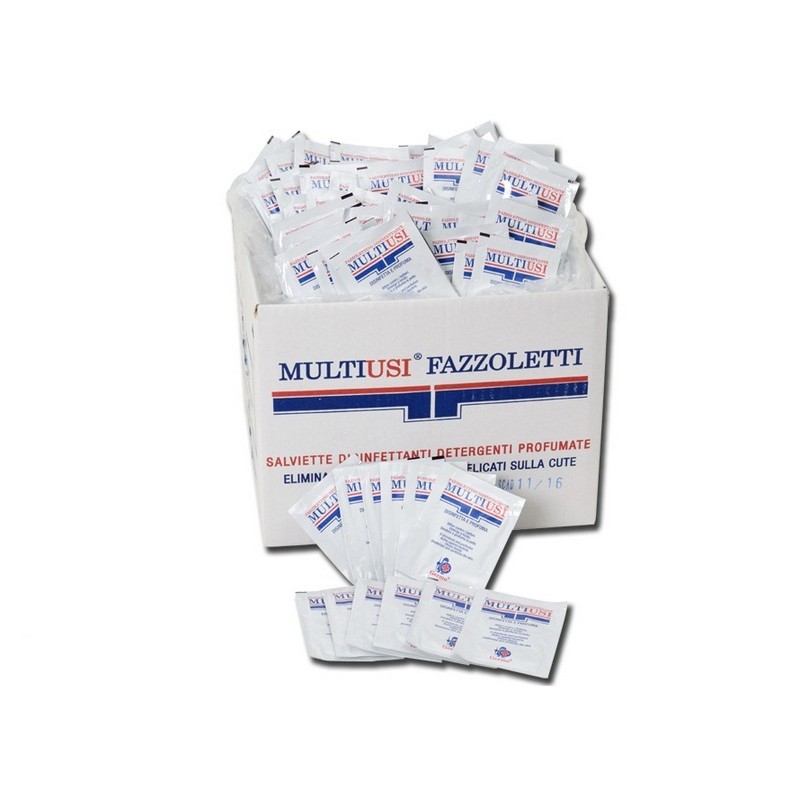 GERMO FAZZOLETTINI DISINFETTANTI - BUSTINA SINGOLA - (CONF. 400 PZ.)