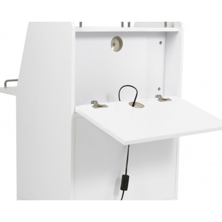 WEELKO CARRELLO MULTIFUNZIONI CON TRE CASSETTI E LUCE UV PER STERILIZZAZIONE - SPIN