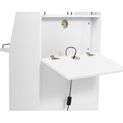 WEELKO CARRELLO MULTIFUNZIONI CON TRE CASSETTI E LUCE UV PER STERILIZZAZIONE - SPIN