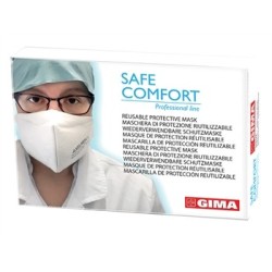 GIMA MASCHERINA PROFESSIONALE SAFE COMFORT RIUTILIZZABILE A 5 STRATI