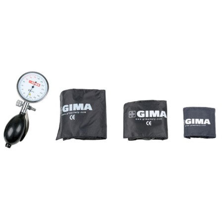 GIMA SFIGMOMANOMETO PEDIATRICO SIRIO - KIT CON 3 BRACCIALI PEDIATRICI