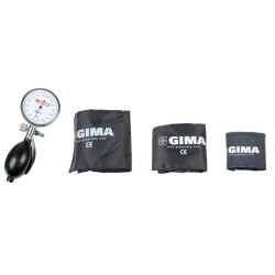 GIMA SFIGMOMANOMETO PEDIATRICO SIRIO - KIT CON 3 BRACCIALI PEDIATRICI