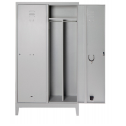 CO.AR.ME. ARMADIETTO PER SPOGLIATOIO A DUE POSTI CON TETTO PIANO