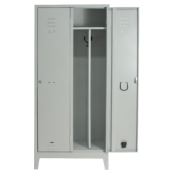 CO.AR.ME. ARMADIETTO PER SPOGLIATOIO A DUE POSTI CON TETTO PIANO