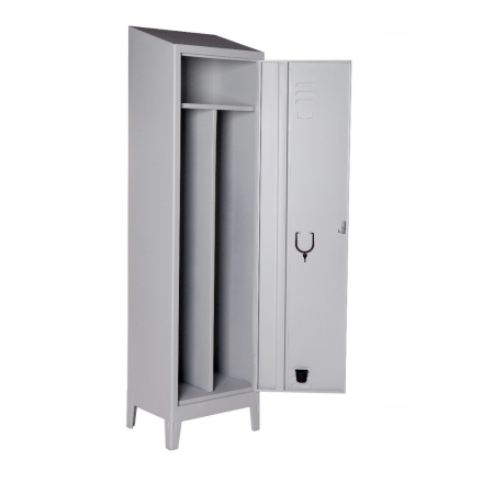 CO.AR.ME. ARMADIETTO PER SPOGLIATOIO A UN POSTO CON TETTO INCLINATO