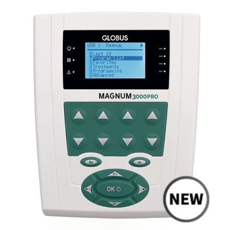 GLOBUS MAGNUM 3000 PRO PER MAGNETOTERAPIA CON DUE SOLENOIDI POCKET PRO