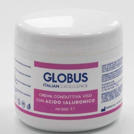 GLOBUS CREMA TECAR CONDUTTIVA ALL'ACIDO IALURONICO MISURE DIVERSE -ACCESSORIO PER DIACARE 7000
