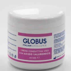 GLOBUS CREMA TECAR CONDUTTIVA ALL'ACIDO IALURONICO MISURE DIVERSE -ACCESSORIO PER DIACARE 7000