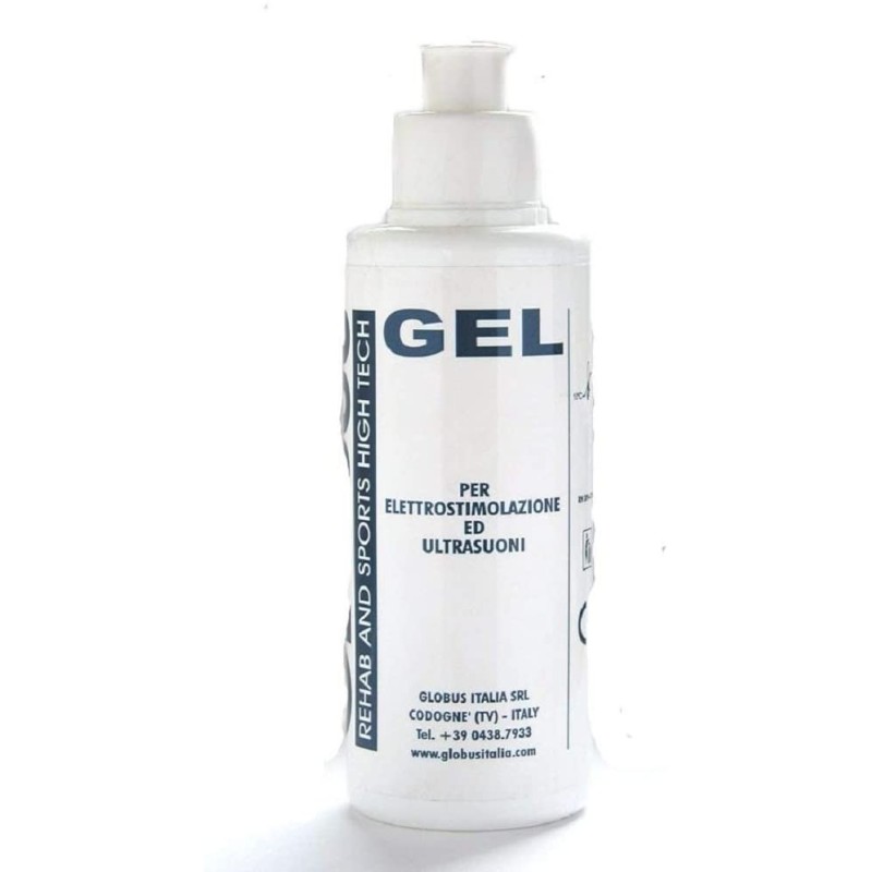 GLOBUS GEL CONDUTTIVO TRASPARENTE  DA 250 ML PER ELETTROTERAPIA