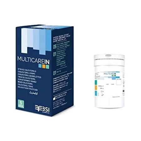 BSI MULTICARE IN STRISCE COLESTEROLO - 5 PZ. + 1 CHIP