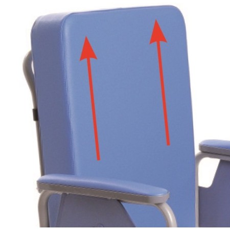 MORETTI SEDIA COMODA CON SCHIENALE RECLINABILE -MISURE DIVERSE