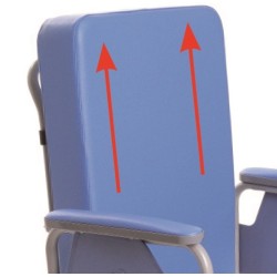 MORETTI SEDIA COMODA CON SCHIENALE RECLINABILE -MISURE DIVERSE