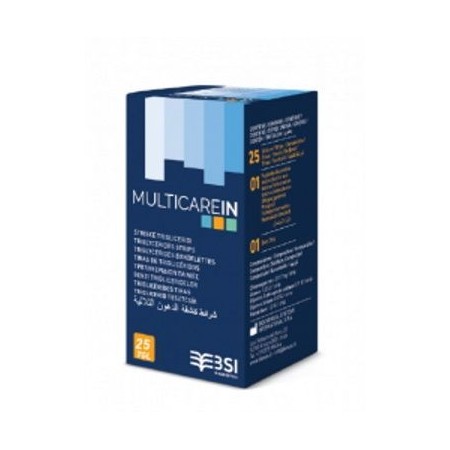 BSI MULTICARE IN STRISCE TRIGLICERIDI - 25 PZ. + 1 CHIP