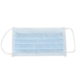 GIMA  MASCHERINA CHIRURGICA 4 VELI 98% FILTRAGGIO - AZZURRA CON ELASTICI - TIPO IIR - CONF. 900 PZ.