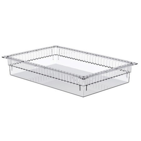 GIMA CASSETTO ISO PLASTICA TRASPARENTE MISURE DIVERSE - APERTO