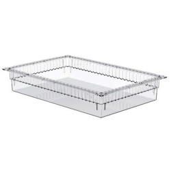 GIMA CASSETTO ISO PLASTICA TRASPARENTE MISURE DIVERSE - APERTO