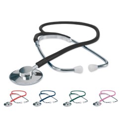 MORETTI FONENDOSCOPIO IN ALLUMINIO A TESTA PIATTA LOGIKO MORETTI (COLORI DIVERSI)