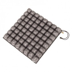 INTERMED CUSCINO A BOLLE D'ARIA IN GOMMA E PVC A 1 VALVOLA