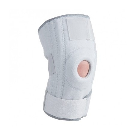 INTERMED GINOCCHIERA CON STECCHE FLESSIBILI E ANELLO CON FORO ROTULEO-MISURA UNICA