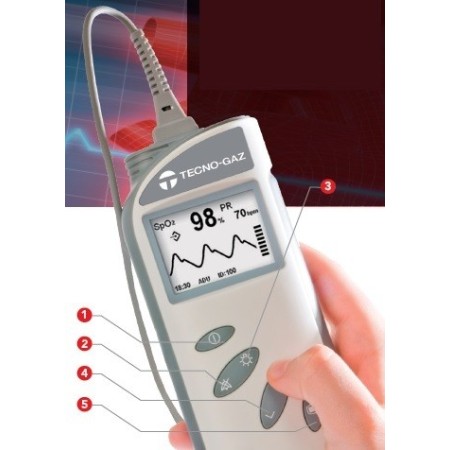 TECNO-GAZ PULSOSSIMETRO PROFESSIONALE VITAL TEST