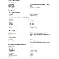 TECNO-GAZ PULSOSSIMETRO PROFESSIONALE VITAL TEST