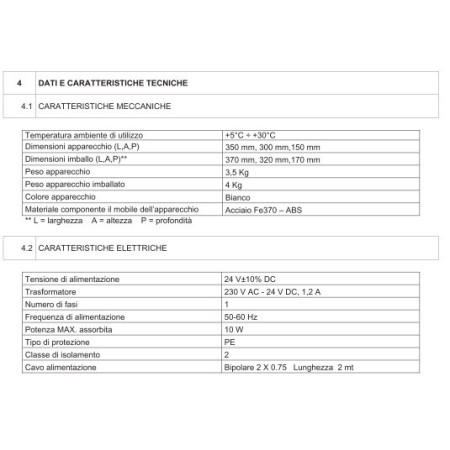 TECNO-GAZ SISTEMA DI DEPURAZIONE ACQUA AD OSMOSI INVERSA-PURA
