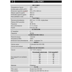 TECNO-GAZ DISPOSITIVO MULTIUSO PER DISINFEZIONE, ULTRASUONI, RISCIACQUO ED ASCIUGATURA-MULTISTERIL FAST