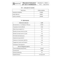 TECNO-GAZ LAMPADA CHIRURGICA A LED -SLIM (MODELLI DIVERSI)