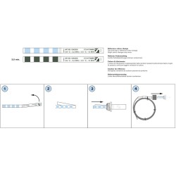 TECNO-GAZ TEST STERILIZZAZIONE PER EUROPA B EVO-EUROPA B EVO 24 -HELIX TEST ( CONF. 50 PZ.)