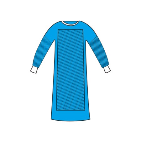 GIMA CAMICE CHIRURGICO NON STERILE 40 G -MISURE DIVERSE (CONFZ. 100 PZ.)