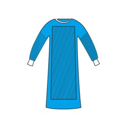 GIMA CAMICE CHIRURGICO NON STERILE 40 G -MISURE DIVERSE (CONFZ. 100 PZ.)