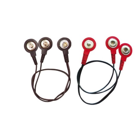 MORETTI SDOPPIATORI DI USCITE DA CLIP MASCHIO VERSO 2 CLIP FEMMINA - ROSSO O NERO