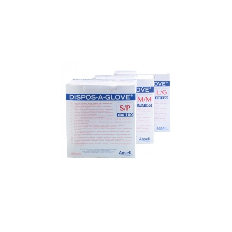 INTERMED GUANTI STERILI IN COPOLIMERO SU CARTA-MISURE DIVERSE