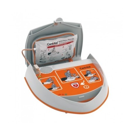 INTERMED SUPPORTO DA PARETECON CARTELLO AVVISO PRESENZADEFIBRILLATORE ACCESSORIO PER DEFIBRILLATORE SEMIAUTOMATICO CARDIAID
