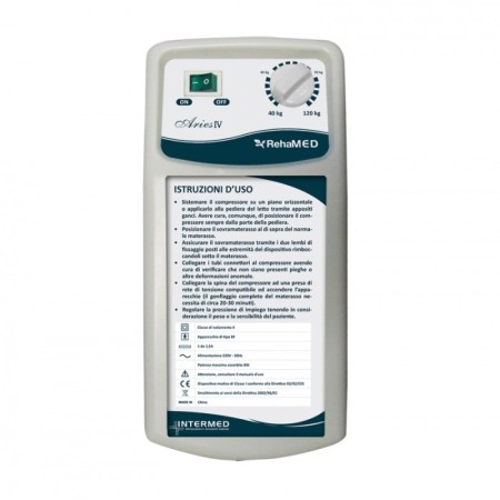 INTERMED COMPRESSORE PER  KIT MATERASSO ANTIDECUBITO ARIES IV