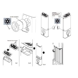 GIMA PURIFICATORE D'ARIA-AIR CLEANER