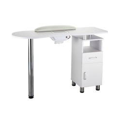 WEELKO TAVOLO IN LEGNO PER MANICURE CON ASPIRATORE E CUSCINO APPOGGIAMANI (DIGIT)