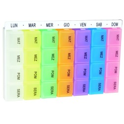 GIMA  PORTAPILLOLE SETTIMANALE X4 EASY