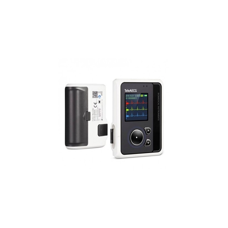 INTERMED REGISTRATORE HOLTER ECG A 3/12 CANALI, CON DISPLAY A COLORI - CAVO A 5 DERIVAZIONI