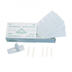 INTERMED  LANCETTE PUNGIDITO MONOUSO STERILI - (CONF. 200 PZ.)
