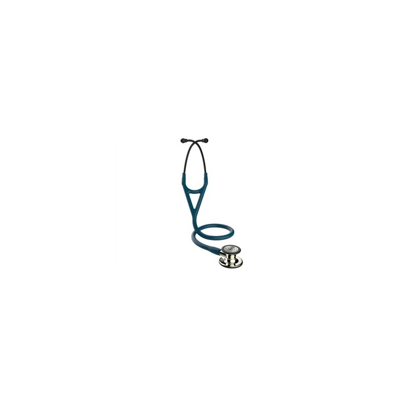 3M LITTMANN CARDIOLOGY IV - 6190 - BLU CARAIBI - FINITURE CHAMPAGNE