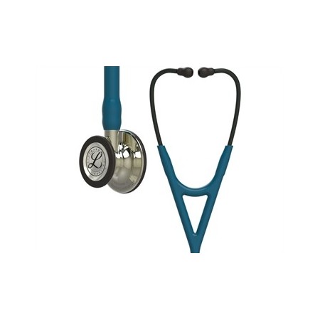 3M LITTMANN CARDIOLOGY IV - 6190 - BLU CARAIBI - FINITURE CHAMPAGNE