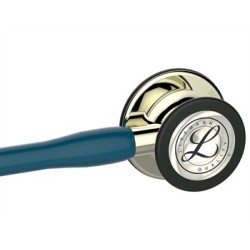 3M LITTMANN CARDIOLOGY IV - 6190 - BLU CARAIBI - FINITURE CHAMPAGNE