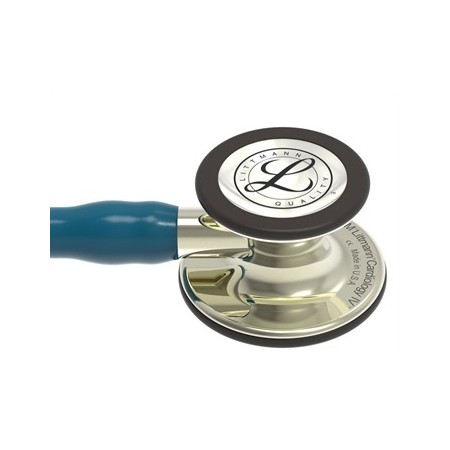 3M LITTMANN CARDIOLOGY IV - 6190 - BLU CARAIBI - FINITURE CHAMPAGNE
