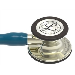 3M LITTMANN CARDIOLOGY IV - 6190 - BLU CARAIBI - FINITURE CHAMPAGNE