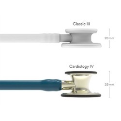 3M LITTMANN CARDIOLOGY IV - 6190 - BLU CARAIBI - FINITURE CHAMPAGNE