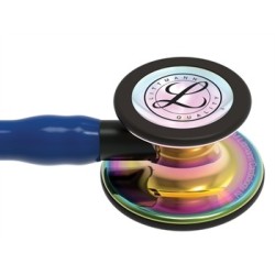 3M LITTMANN CARDIOLOGY IV - 6242 - BLU NAVY - FINITURE ARCOBALENO